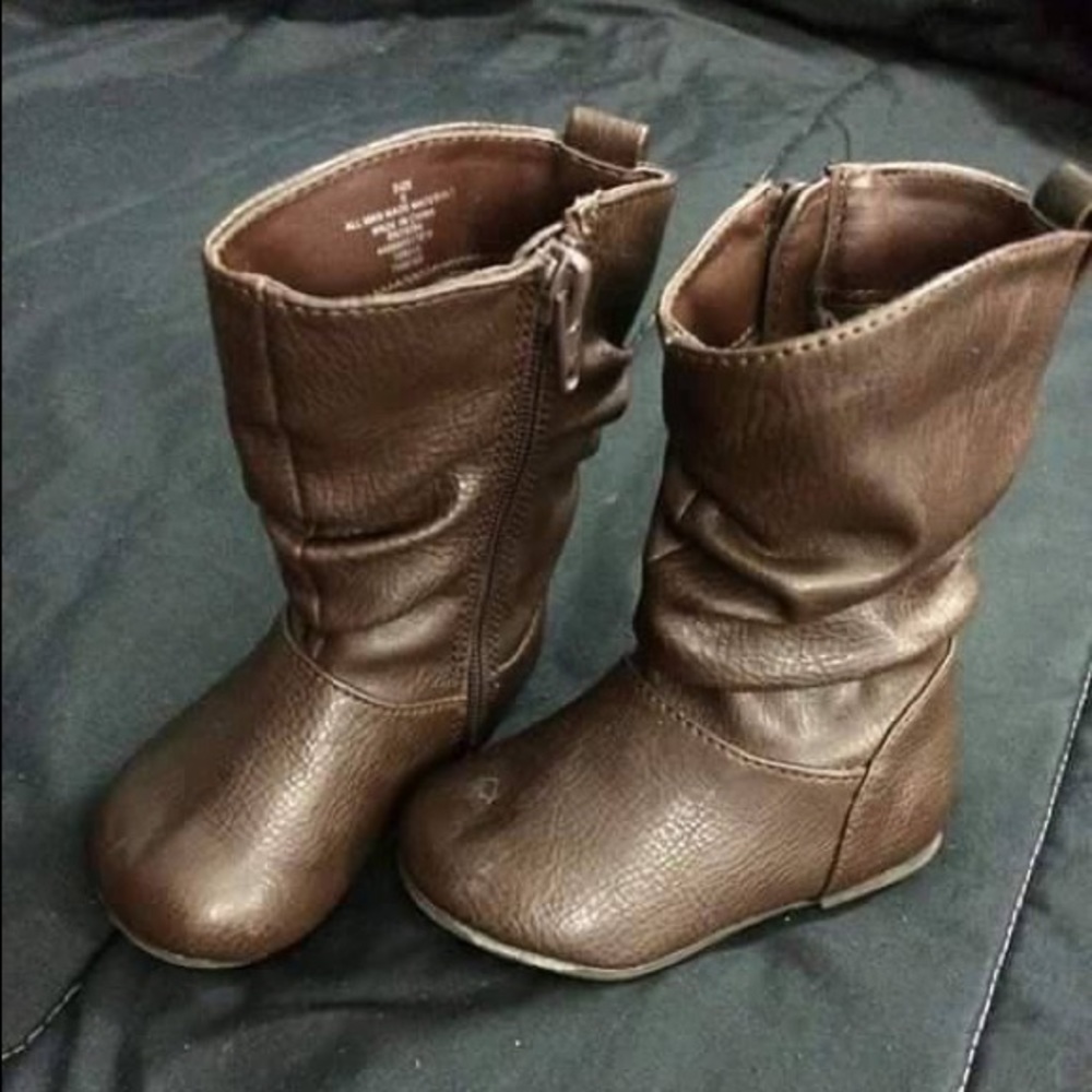 Size 5 Toddler girl children's place boots SOLD